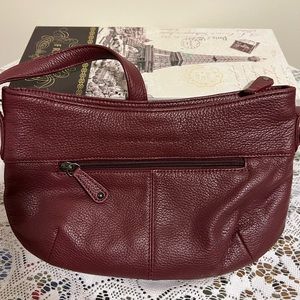 Stone Mountain Purse / Bag Burgundy Excellent Condition!